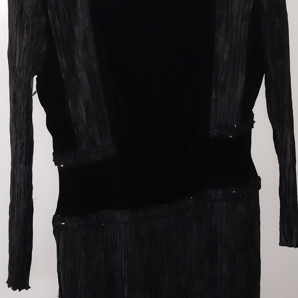 Mary McFadden Couture Vintage Silk Evening Gown - Picture 12 of 14